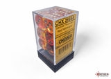 Chessex 16mm d6 Dice Block (12 dice)