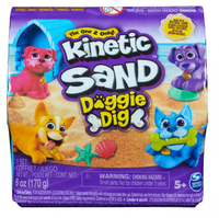 Kinetic Sand Doggie Dig Sand Art