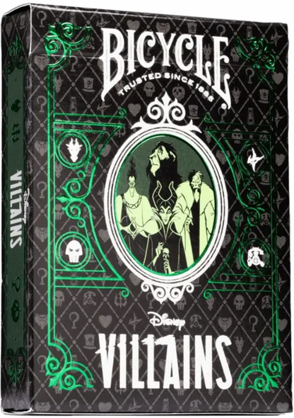 Bicycle Disney Villains Playing Cards