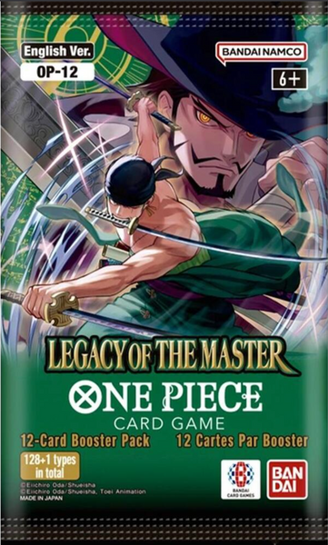 One Piece Trading Card Game OP-12 Legacy of The Master: Booster Pack
