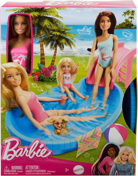 Barbie Pool Playset with Slide