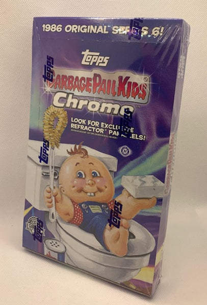 2023 Garbage Pail Kids Chrome - 1986 Original Series 6 - One Hobby Box of 24 packs
