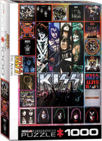 Eurographics Kiss The Albums Puzzle (1000 Pieces)