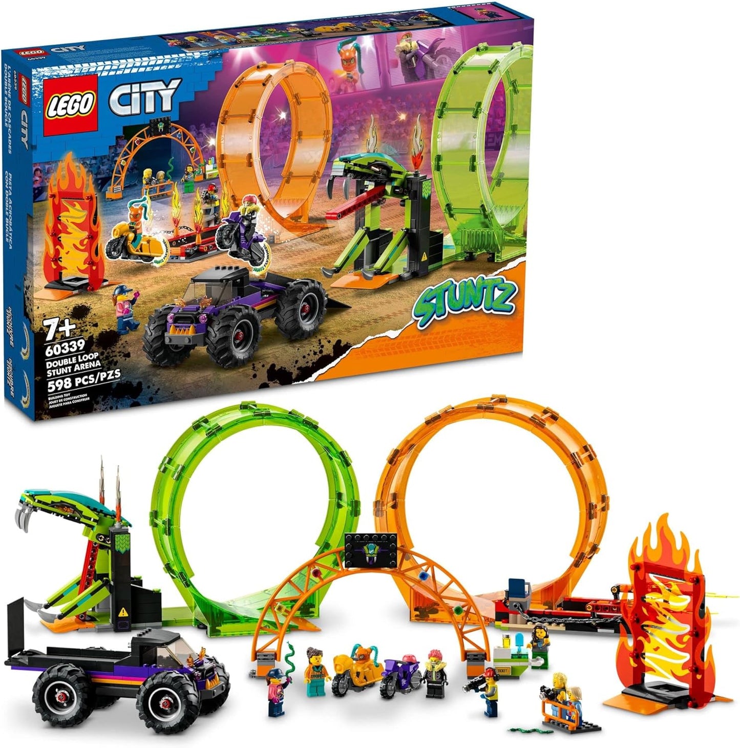 LEGO Double Loop Stunt Arena