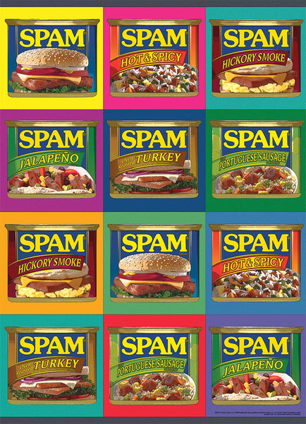 SPAM: Sizzle. Pork. And. Mmm 1000-Piece Puzzle