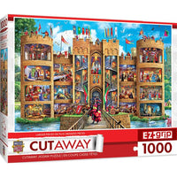 Cut Away Medieval Castle 1000-Piece Puzzle