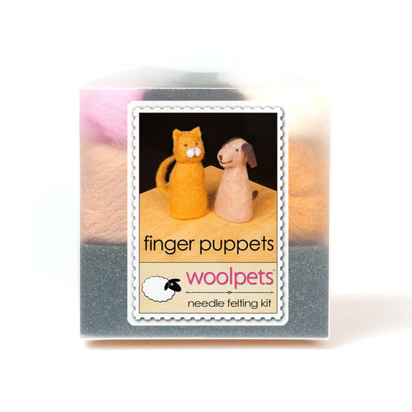 Finger Puppets, Needle Felting Kit