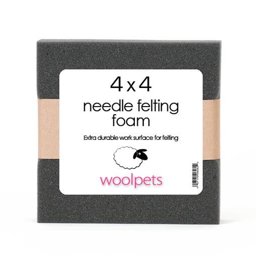 Woolpets Needle Felting Foam 4 x 4
