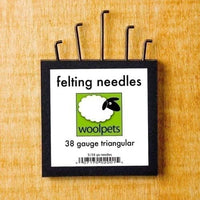 Woolpets Felting Needles 38 GA Triangular