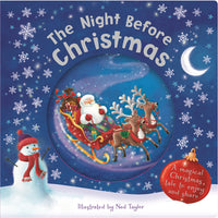 The Night Before Christmas Snow Globe Book