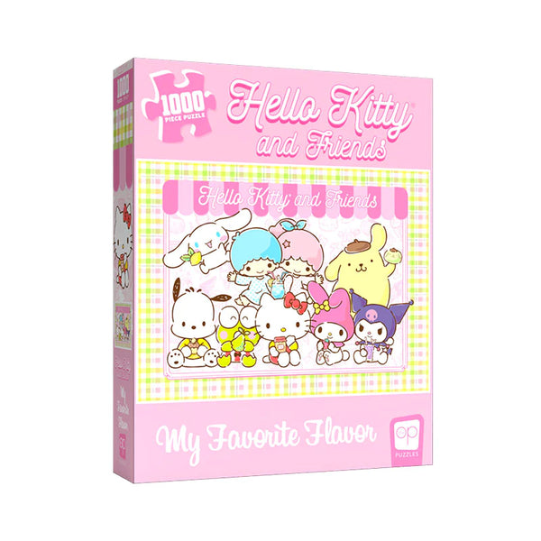 Hello Kitty and Friends 1000-Piece Puzzle: My Favorite Flavor
