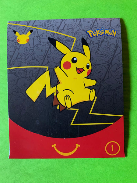 Pokémon 25th Anniversary McDonalds Booster Pack