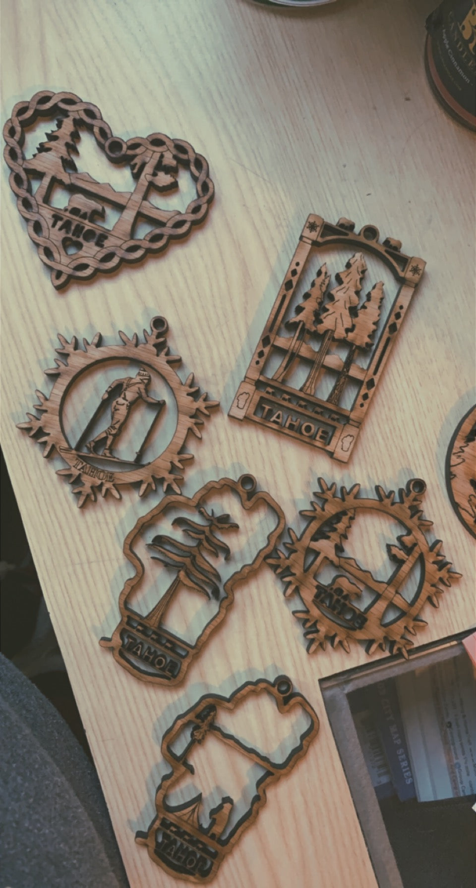 Lake Tahoe Custom Ornaments