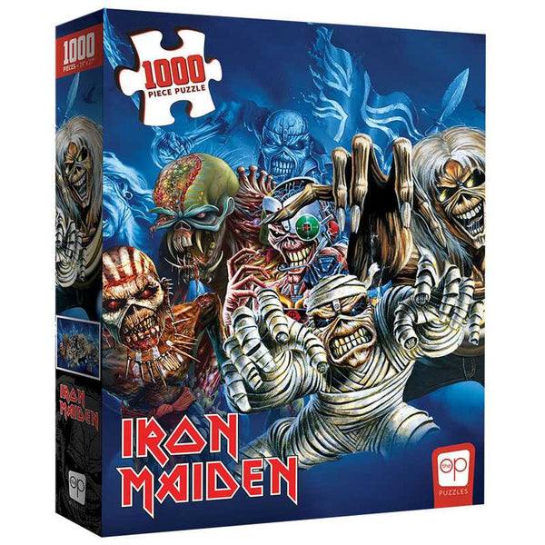 Iron Maiden "The Faces of Eddie" 1000-Piece Puzzle