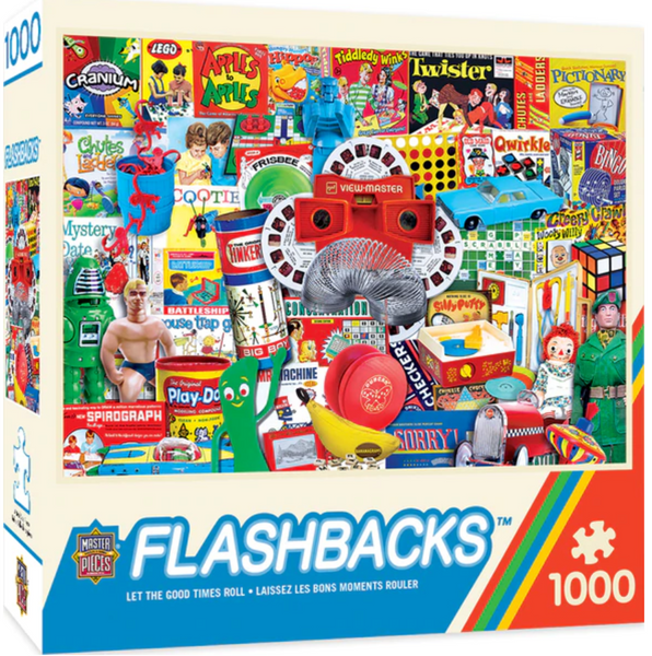Flash Backs Let The Good Times Roll 1000-Peice Puzzle