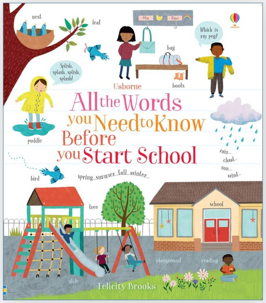 All the Words you Need to Know Before you Start School