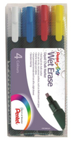 Wet Erase Chalk Markers 4 pack