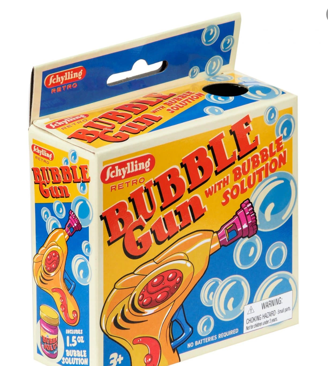 Bubble Gun With Bubble Solution