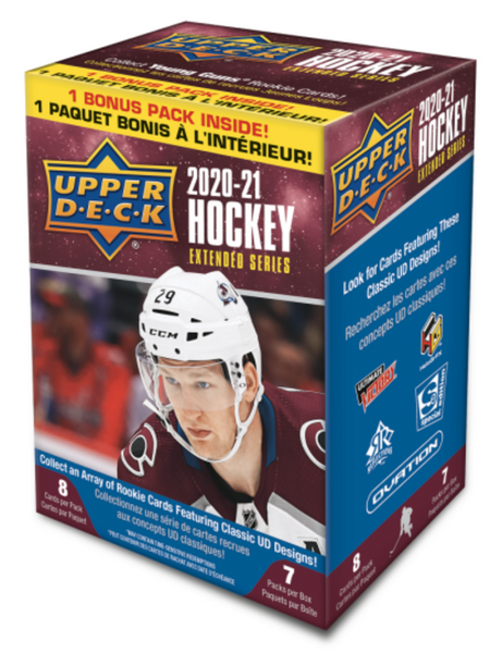 2020-21 Upper Deck Extended Series Hockey Blaster Box