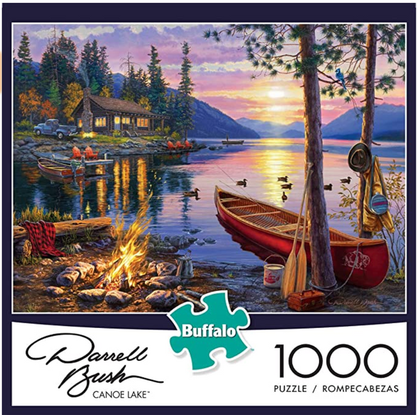 Canoe Lake - 1000 Piece Puzzle