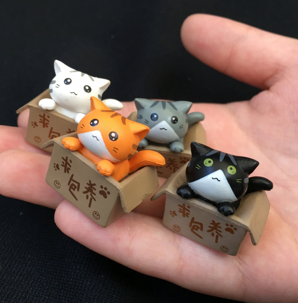 Adopt-a-Cat Figurines