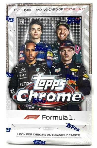 2021 Topps Chrome Formula 1 Trading Cards Hobby Box