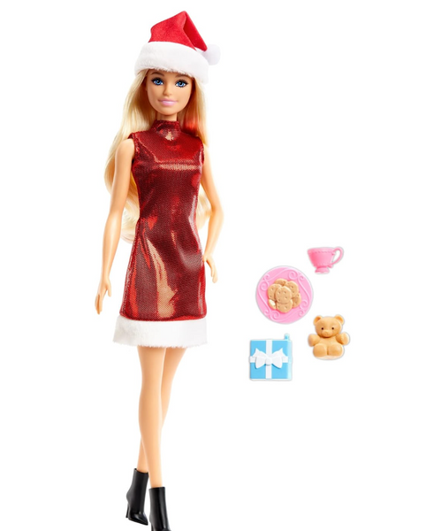 Barbie Santa Doll