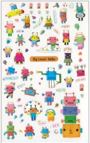 My Lover Robo Stickers