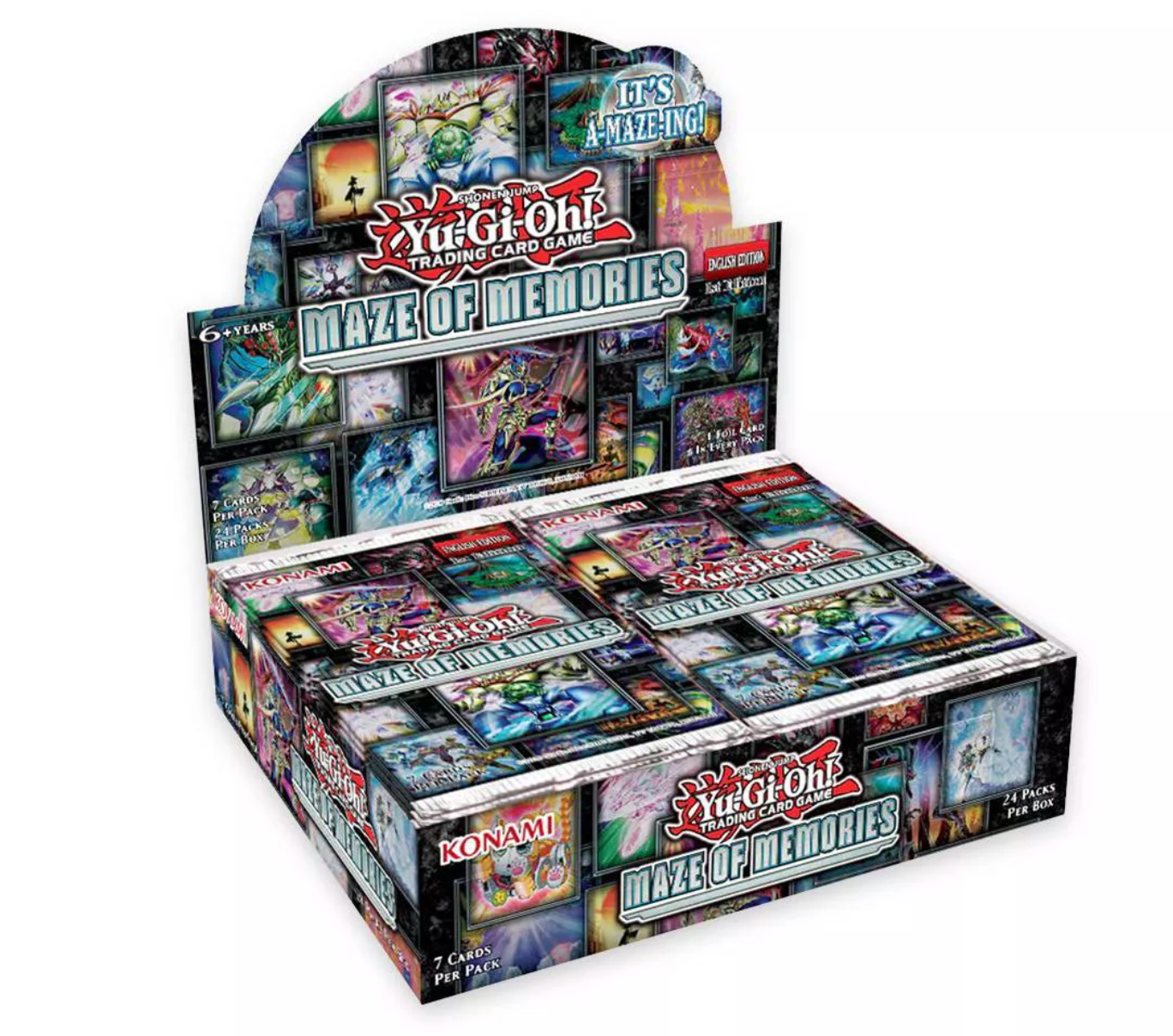Yu-Gi-Oh: Maze Of Memories Booster Box