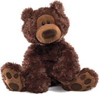 GUND Philbin Teddy Bear Stuffed Animal Plush, Chocolate Brown, 12"