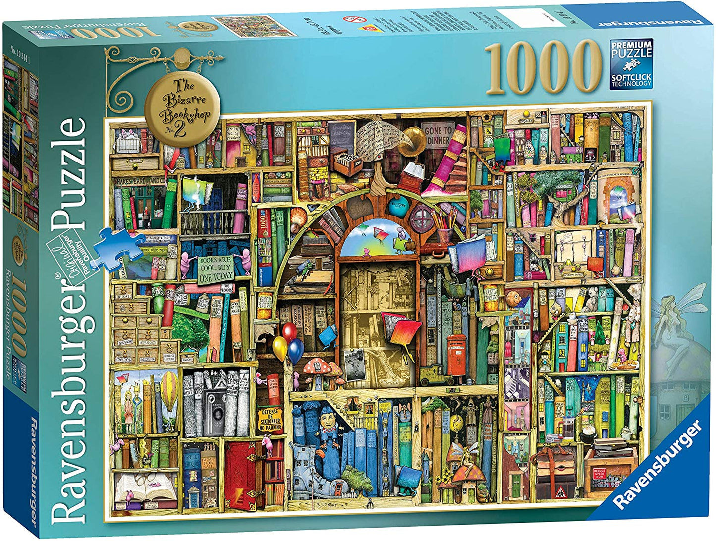 The Bizarre Bookshop No. 2 1000-Piece Puzzle