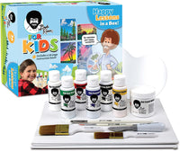 Bob Ross Happy Lessons For Kids Painting Set