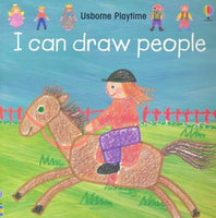 Usborne Playtime: I Can Draw People Activity Book