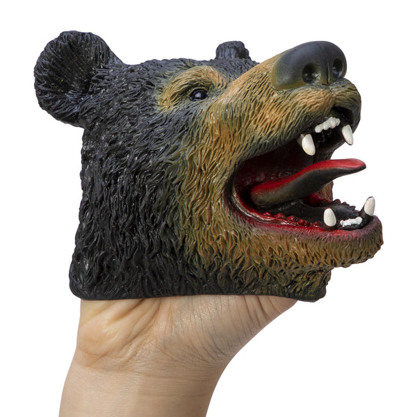 Bear Rubber Hand Puppet