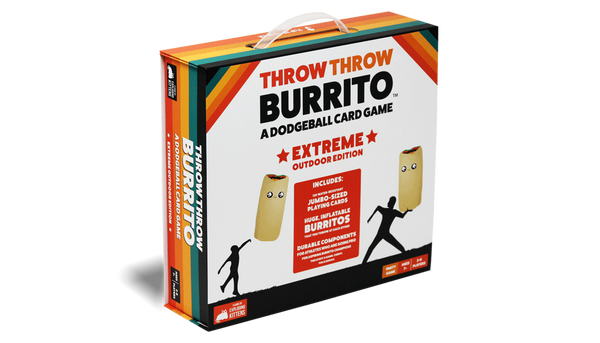 Throw Throw Burrito Dodgeball Game - Extreme Outdoor Edition
