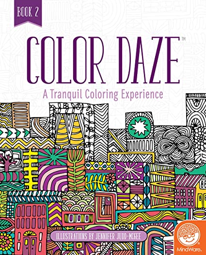 Color Daze Book 2 - A Tranquil Coloring Experience