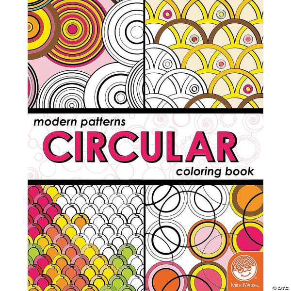 Modern Patterns - Circular Coloring Book
