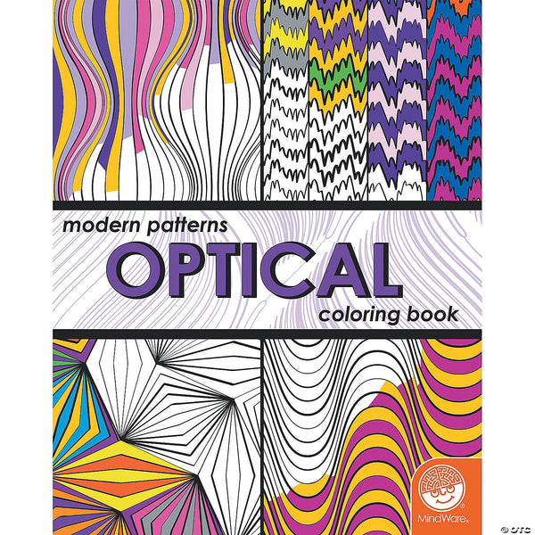 Modern Patterns - Optical Coloring Book