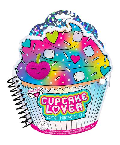 Cupcake Lover Compact Sketch Portfolio Set