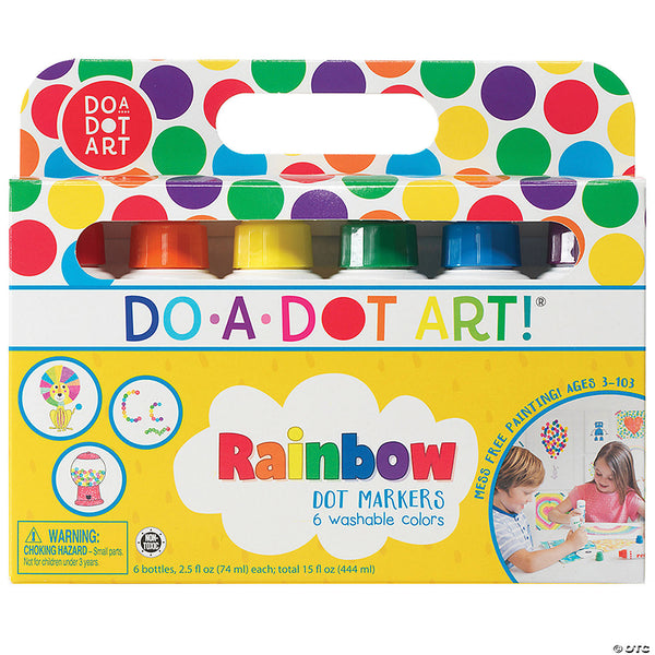 Do-A-Dot Art! Rainbow Dot Markers