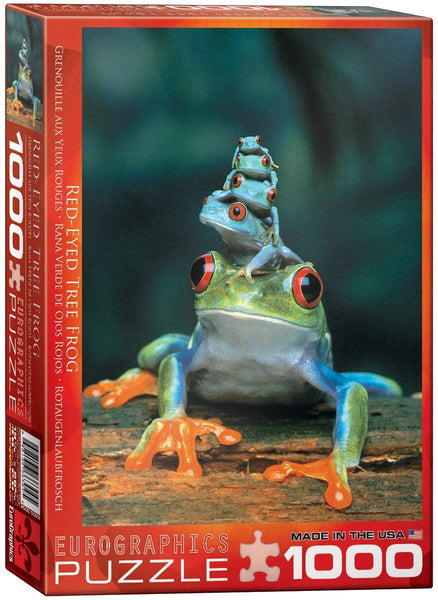 Red-Eyed Tree Frog 1000-Piece Puzzle