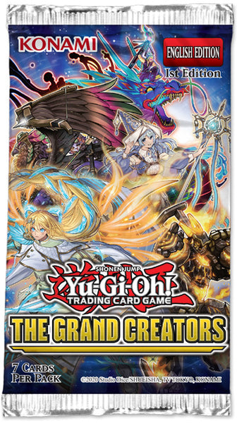 Yu-Gi-Oh The Grand Creator Booster Pack