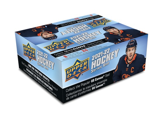 2021-22 Upper Deck Hockey Series 1 Hobby Box