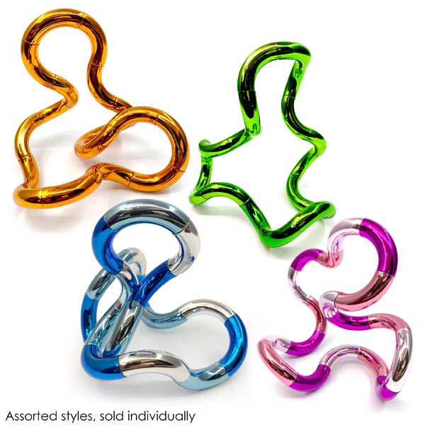 Palm Metallic Tangle Fidget Toy
