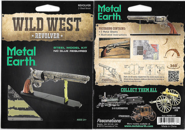 Metal Earth Wild West Revolver