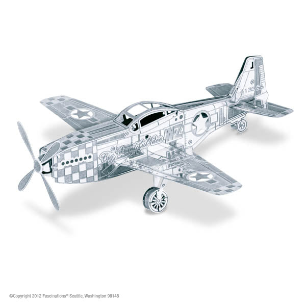 Metal Earth Steel Model Kit: P-51 Mustang