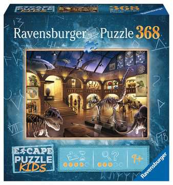 Museum Mysteries 368-Piece Kids Escape Puzzle