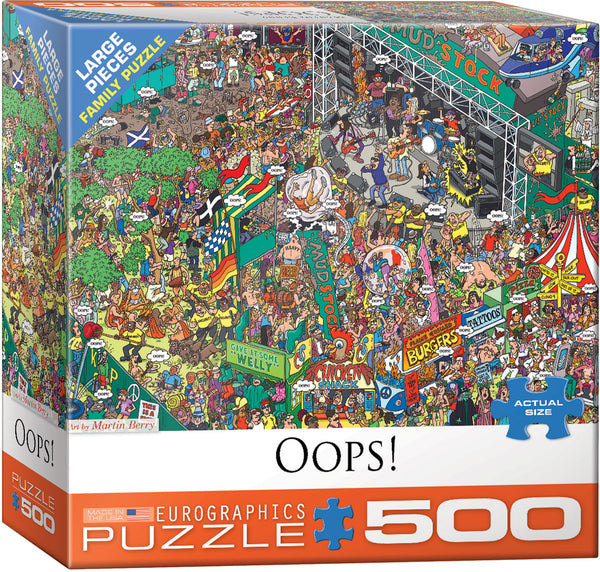 Oops! 500-Piece Puzzle