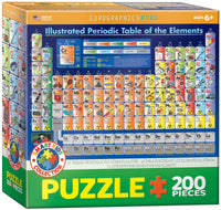 Illustrated Periodic Table of the Elements 200-Piece Puzzle
