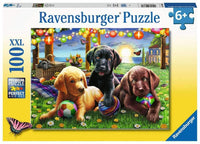 Puppy Picnic 100-Piece Puzzle